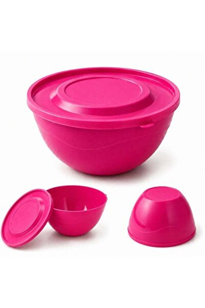 Üçsan Plastik UCSAN PLASTIK Premium 2.7L BPA-Free Food Storage Bowl with Lid ...