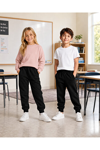 Ugly Duck Unisex Sweatpants Black 5-14 Years
