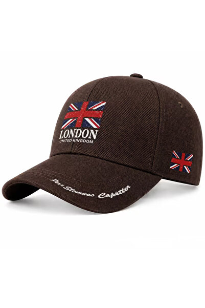 l'eivor London United Kingdom Printed Snapback Cap