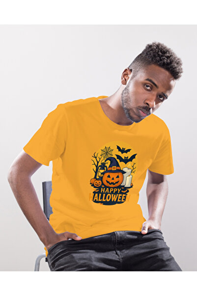 MVRDAR Tricouri unisex 100% bumbac colecția Halloween, Spooky și Horror