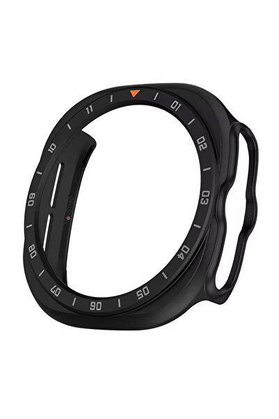 NovStrap Samsung Galaxy Watch Ultra / Ultra 2 47mm ile Uyumlu Sert PC Kasa Ko...