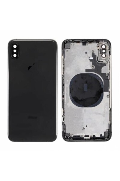 AKILLI iPhone XS MAX Boş Kasa (Siyah)