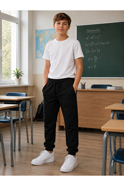 Ugly Duck Boys' Sweatpants Black 5-14 Years