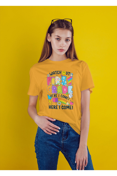 MVRDAR Tricouri unisex 100% bumbac Back to School pentru profesori, educatori...