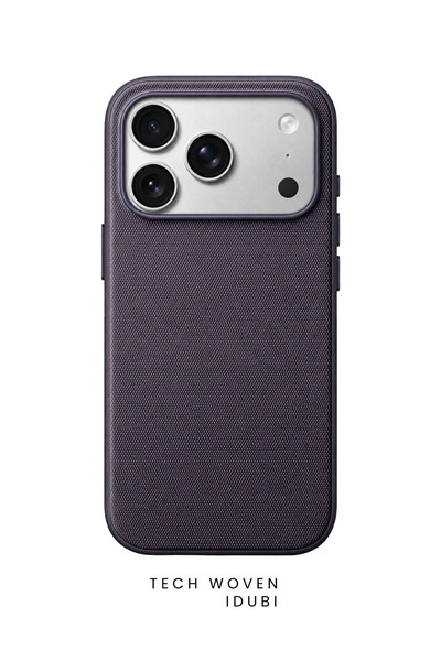 idubi İPhone 17 Pro Max Uyumlu Techwoven Dokuma Animasyonlu Ojinal Telefon Kı...