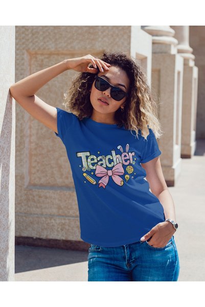 MVRDAR Tricouri unisex 100% bumbac Back to School pentru profesori, educatori...
