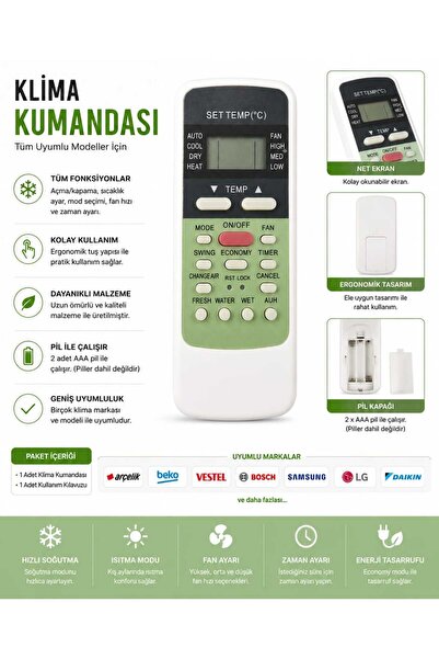 KLİMA KUMANDASI