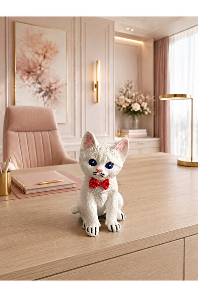 G&M Trend Taş Tozu Kedi Biblo