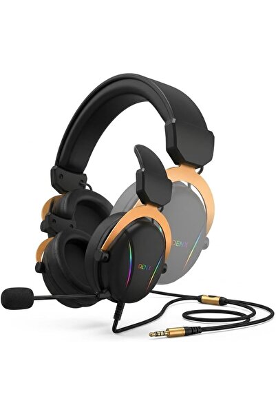 Generic DX357 Gaming Headset with USB, RGB Lighting, HD Voice Stereo Surround...
