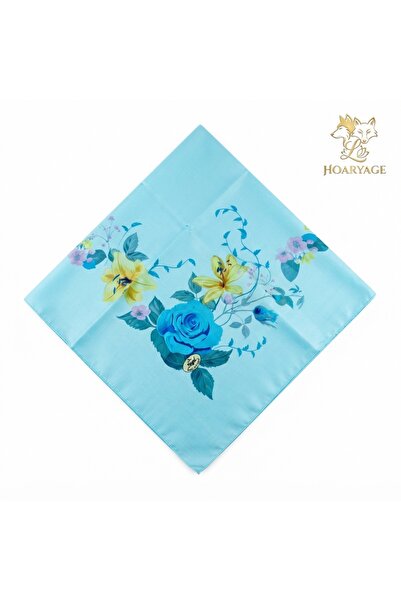 hoaryage Patterned Stitched Unlined Writing Tulle Yemeni Foulard Scarf 100X10...