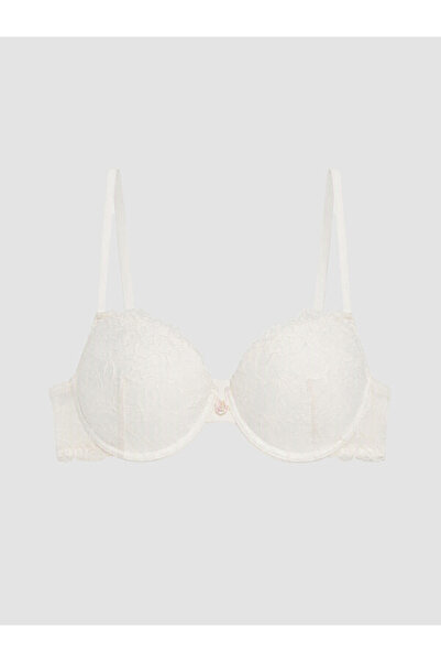 LC Waikiki Rmz Gi̇yi̇m Farkiyla Underwire Half Padded Lace T-Shirt Bra