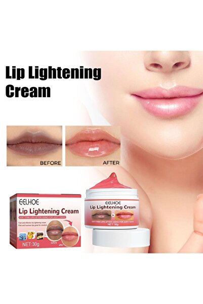 EELHOE 30g Lip Whitening Cream Removes Dark Pigmentation Cares for Your Lips ...