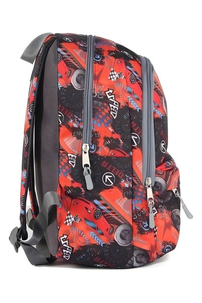 ATHLETIC Boys' Car Patterned Triple Children's Primary School School Bag Set (Bag, Lunch Box, Small Pen Holder)