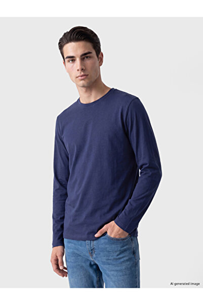 LC Waikiki Esvab • Modern & Distinctive Zero Roba Collar Long Sleeve Combed C...