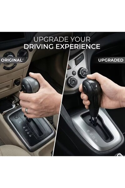 FVR Chevrolet Aveo Cruze Spark Captiva Automatic Gear Shift Knob Carbon Fiber...