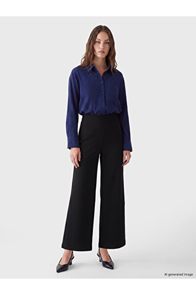 LC Waikiki Rmz Gi̇yi̇m Farkiyla Relaxed Fit Wide Leg Women's Pants