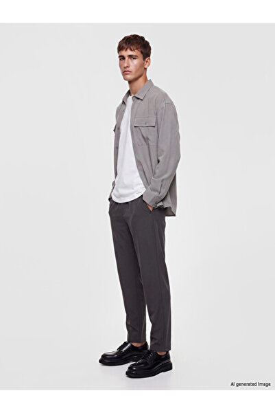 LC Waikiki Esvab • Modern & Distinctive Slim Fit Men's Pleated Trousers