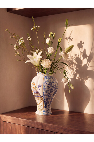 LC Waikiki Decorative Porcelain Vase with Nevavm Difference