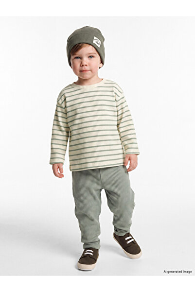 LC Waikiki Esvab • Modern & Distinctive Striped Baby Boy Suit