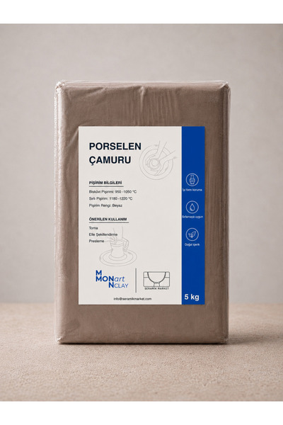 Beyaz Porselen Çamuru-5KG