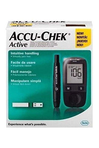 Accu Chek ACCU-CHEK Active Blood Glucose Monitor - Black