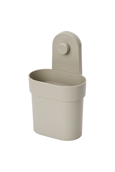 IKEA Modern Gri Banyo Aksesuarı 10 cm - Şık Banyo Aksesuarı