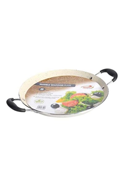 Trust Non-Stick Marble Seafood Plate Marble 35cm