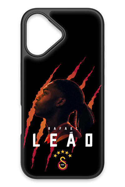 Galatasaray Rafael Leão iPhone 17 Kılıf (Cam) - Lisanslı Orijinal