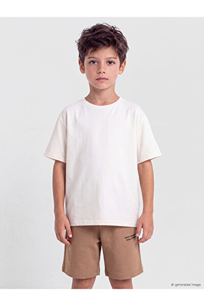 LC Waikiki Esvab • Modern & Distinctive Zero Roba Collar Boys' T-Shirt