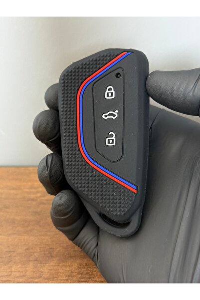 Mavi Keys Volkswagen Golf 8 Smart Compatible 3-Button Honeycomb Pattern Key R...