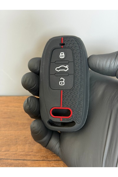 Mavi Keys Audi A4, A5, Q5, A6, A7, A8 Smart Compatible 3-Button Honeycomb Pat...