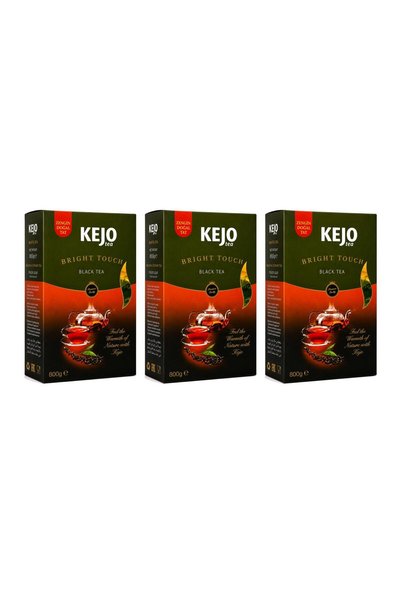 Kejo Çay Super Pekoe Ithal Seylan Sri Lanka 800 Gr. 3Lü paket