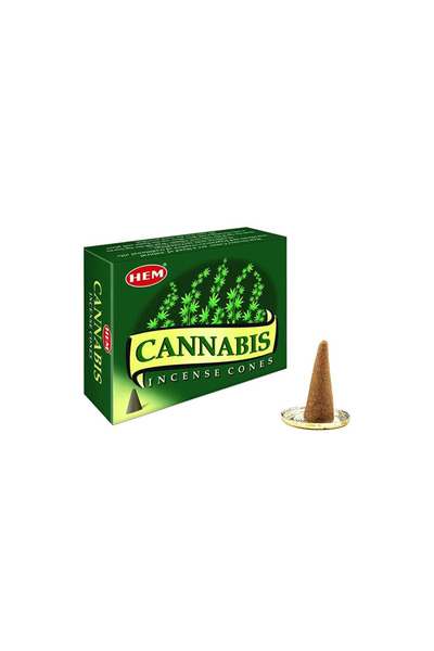 Hem Cannabis Konik Tütsü 12 Paket 120 Adet Yoğun Otsu Aroma Ev Kokusu