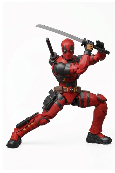 PopŞeker Deadpool and Wolverine Deadpool Figür Yapım Seti - 90 Parça 13.4 cm ...