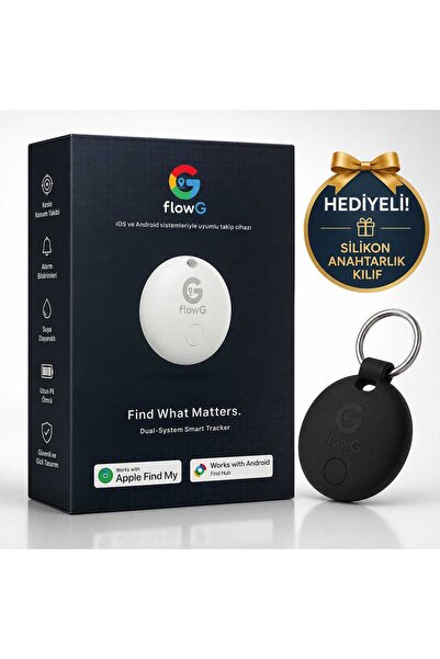 FLOWGEAR Flowg Bluetooth Akıllı Takip Cihazı – Ios ve Android Uyumlu Anahtarl...