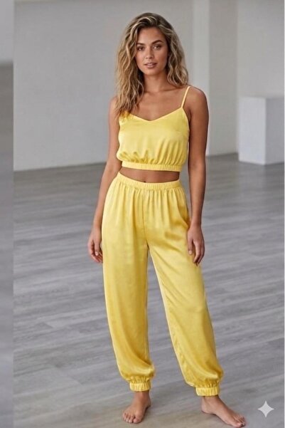 Royal Touch Saten Askılı Pijama Takımı