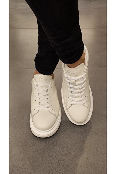 msport premium 21028 Genuine Leather Men's Shoes