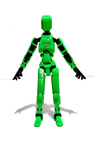 Grand TALİSMAN Oynar Eklemli Hareketli Robot Oyuncak Aksiyon Figürü 3D Baskı ...