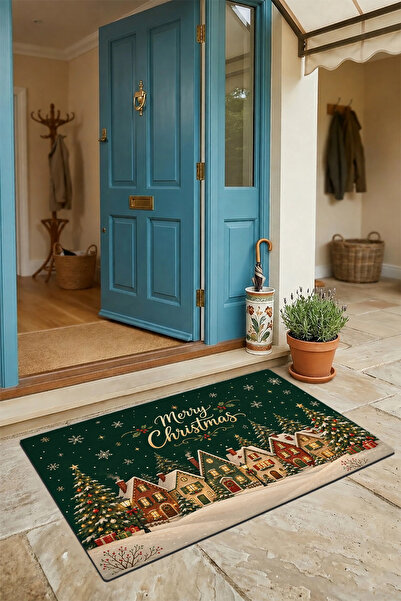Valerine Life Door Mat 45X70Cm Non-Slip Indoor Outdoor New Year Products Chri...