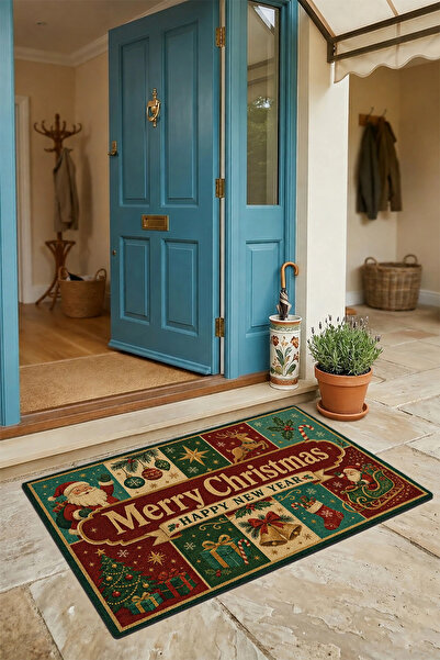 Valerine Life Door Mat 45X70Cm Interior Outdoor New Year Products Christmas D...