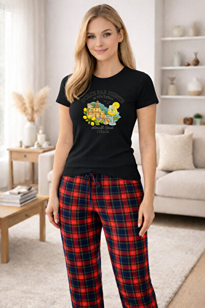 MVRDAR Pijamale dama din bumbac premium, pijama femei confortabila