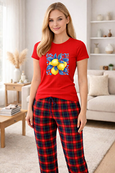 MVRDAR Pijamale dama din bumbac premium, pijama femei confortabila