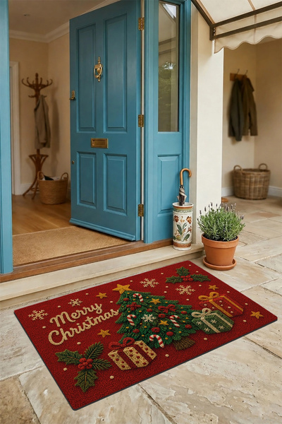 Valerine Life Door Mat 45X70Cm Indoor Outdoor New Year Products Christmas Dec...