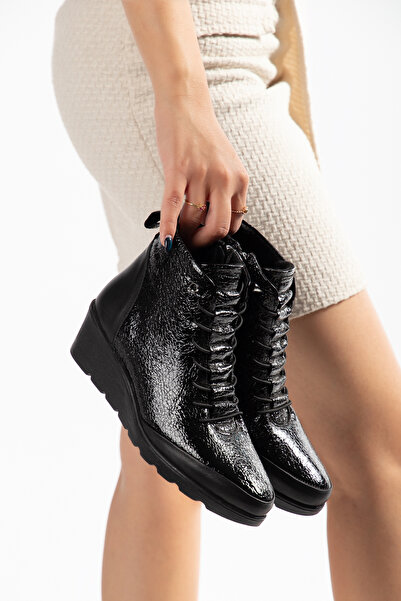 Elile Shoes Hakiki Deri 36-41-42 Numara Kadın Bot