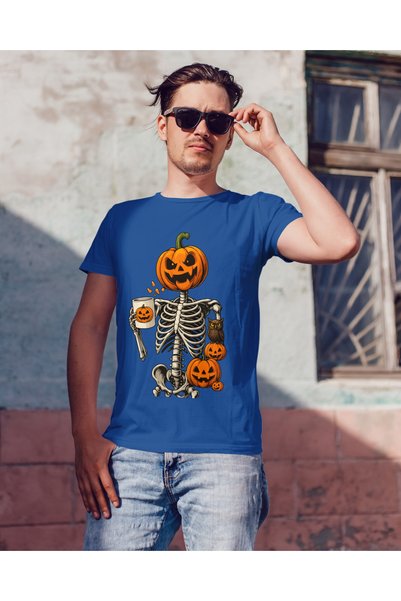 MVRDAR Tricouri unisex 100% bumbac colecția Halloween, Spooky și Horror