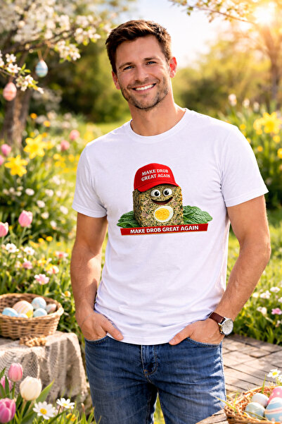 MVRDAR Tricou Paste Fericit Unisex 100% Bumbac - Tricou Easter cu Iepuras Bun...
