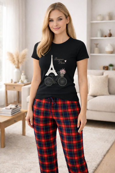 MVRDAR Pijamale dama din bumbac premium, pijama femei confortabila