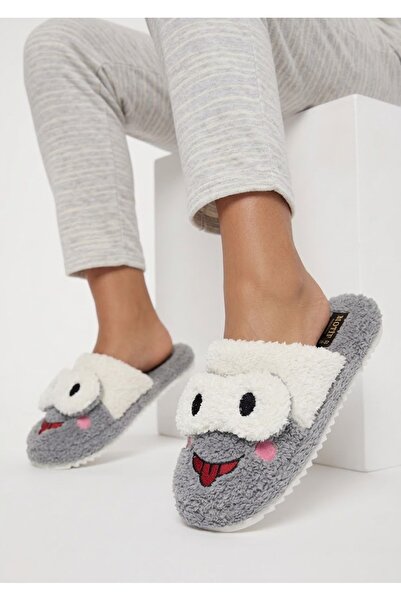FootFrenzy Women's Plush Slippers – Soft House Slippers with Cute Animal Figures