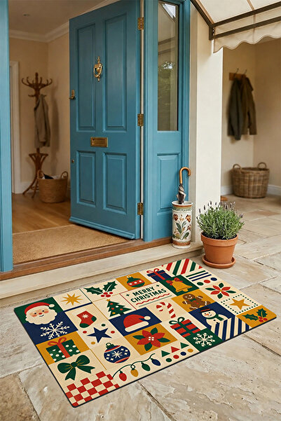 Valerine Life Door Mat 45X70Cm Interior Outdoor New Year Products Christmas D...