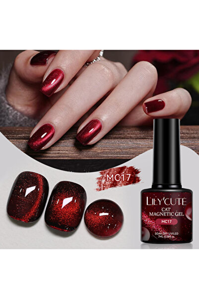 Born Pretty Lilycute Magnetic Kedi Gözü Oje Cat Eye Kalıcı Oje 7 ml MC-17